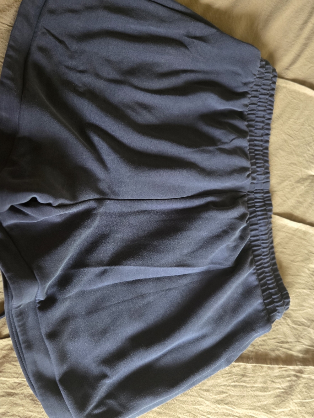 Maurices Navy Elastic-Waist Athletic Shorts